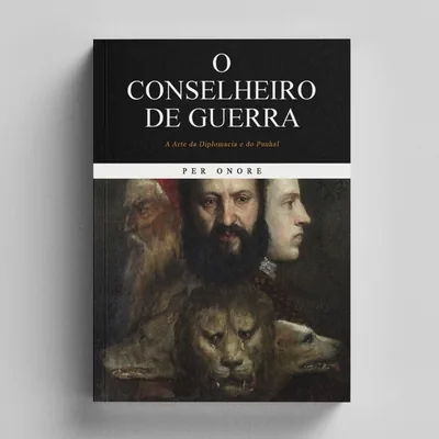Capa de O Conselheiro de Guerra: A Arte da Diplomacia e do Punhal