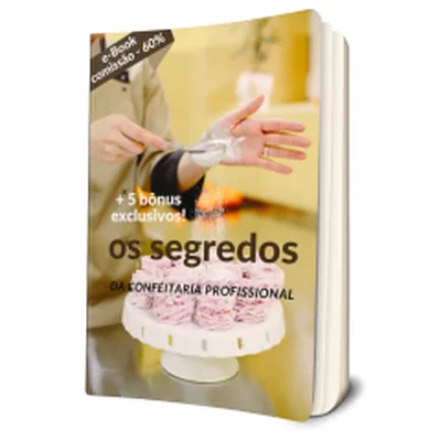 Capa de Os Segredos da Confeitaria Profissional