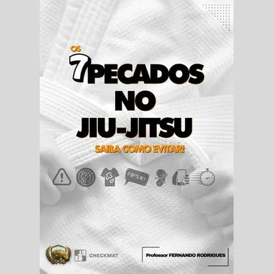Capa de Os Sete Pecados no Jiu Jitsu