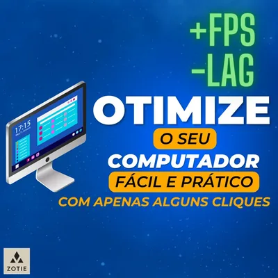 Capa de Otimize seu Computador: Fácil e Prático