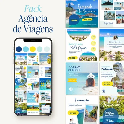 Capa de Pack Agência de Viagens