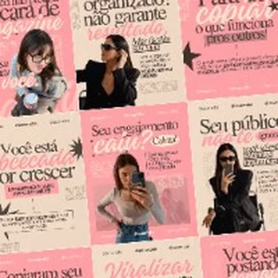 Capa de Pack Canva Social Media Maximalista