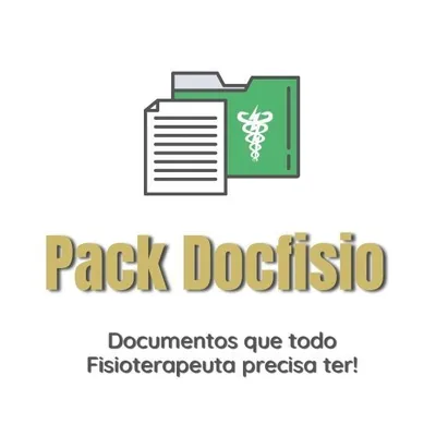 Capa de Pack DocFisio: 10 Documentos para Fisioterapeutas