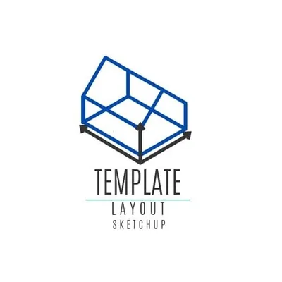 Capa de Pack de Templates e Álbuns para SketchUp + Layout