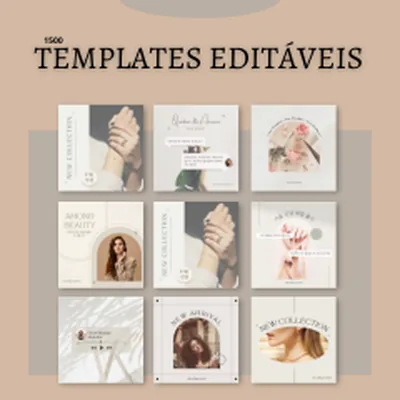 Capa de Pacote 1500 Templates Elementor, Artes Canva e Páginas de Vendas