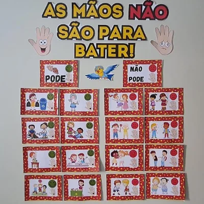 Capa de Painel As Mãos Não São para Bater