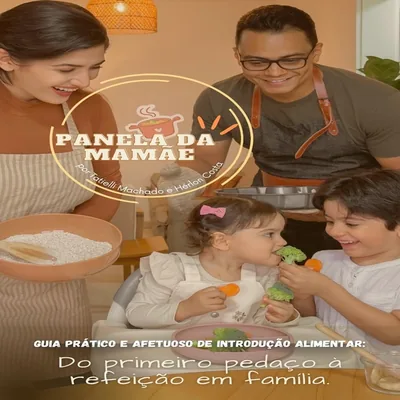 Capa de Panela da Mamãe: Guia de Introdução Alimentar
