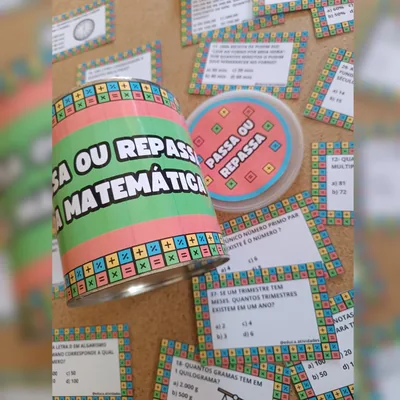 Capa de Passa ou Repassa da Matemática