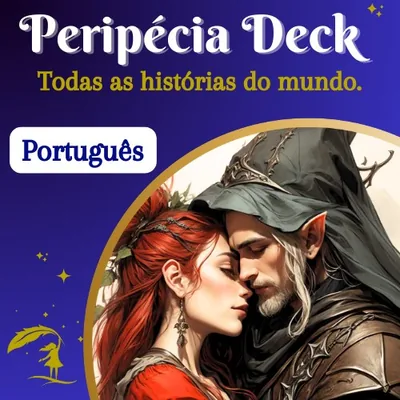 Capa de Peripécia Deck: o baralho narrativo para escritores de ficção