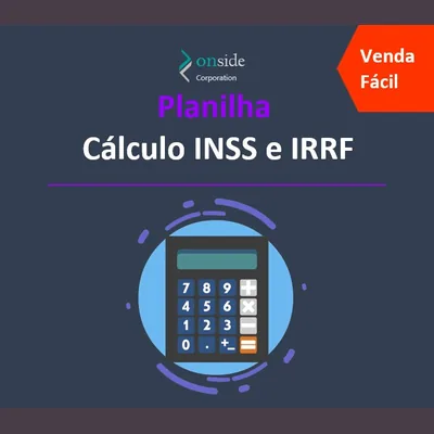 Capa de Planilha de Cálculo de INSS e IRRF 6.0