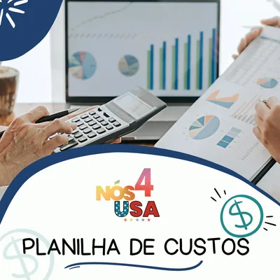 Capa de Planilha de Custos Nós4USA
