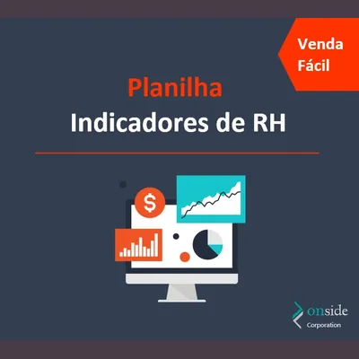 Capa de Planilha de Indicadores de Recursos Humanos 6.0