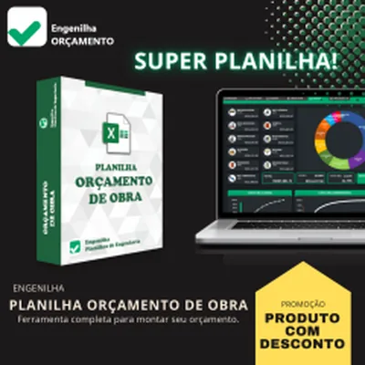 Capa de Planilha Orçamento de Obra Engenilha