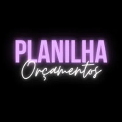 Capa de Planilha Pedidos e Orçamentos