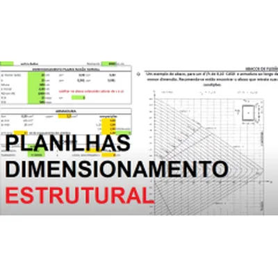 Capa de Planilhas Dimensionamento Estrutural