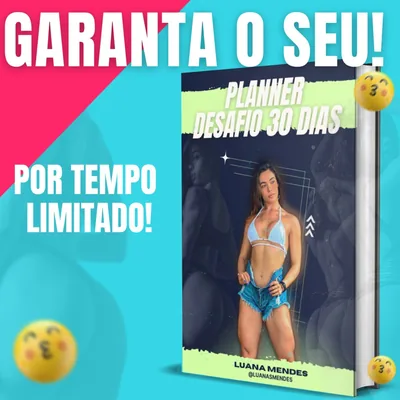 Capa de Planner Desafio 30 Dias