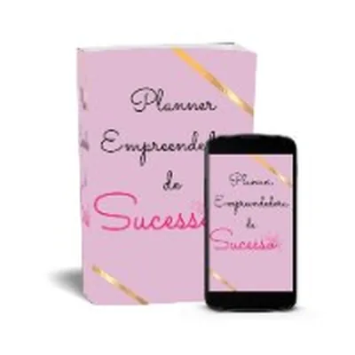 Capa de Planner Empreendedora de Sucesso