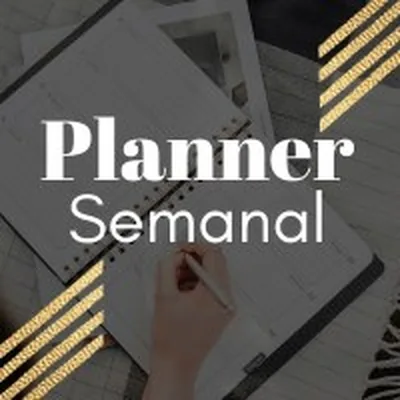 Capa de Planner Semanal