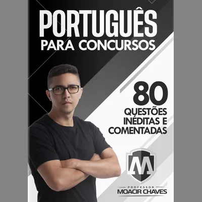 Capa de Português para Concursos: Caderno de Questões