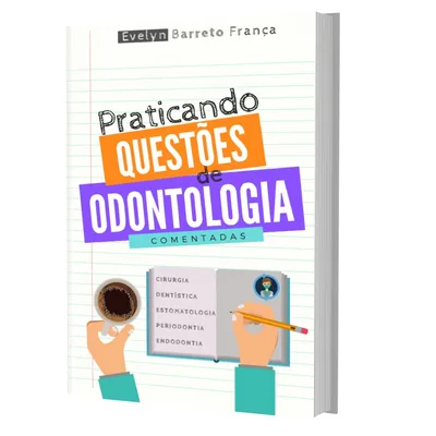 Capa de Praticando Questões de Odontologia: Comentadas