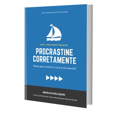 Capa de Procrastine Corretamente