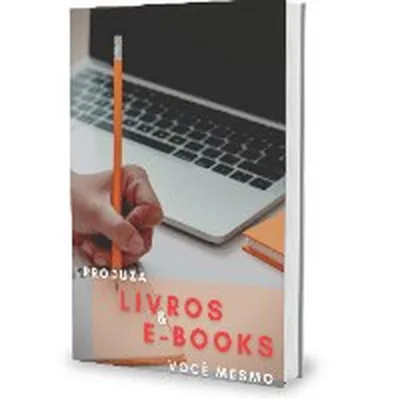 Capa de Produza Livros e E-books