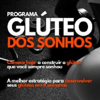 Capa de Programa Glúteo dos Sonhos