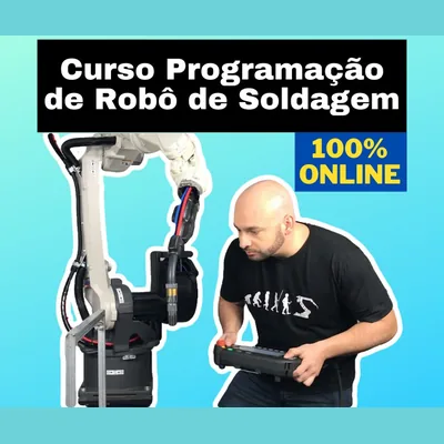 Capa de Programação de Robô de Soldagem