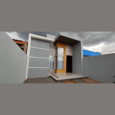 Capa de Projeto de Casa Moderna de 65 Metros