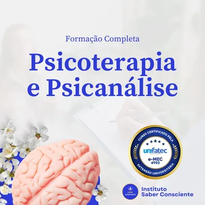 Capa de Psicoterapia e Psicanálise: Formação Completa