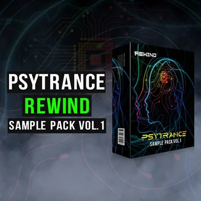 Capa de Psytrance: Rewind Sample Pack Vol. 1