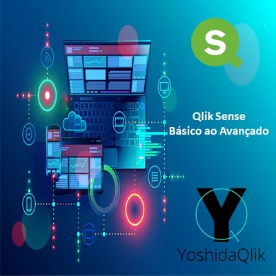Capa de Qlik Sense: do Básico ao Avançado, com Extras de Especialista