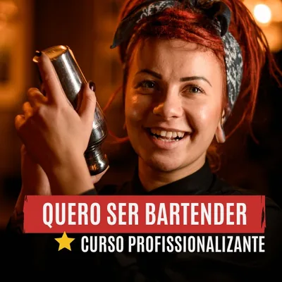 Capa de Quero Ser Bartender
