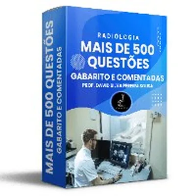 Capa de Radiologia: 500 Questões com Gabarito e Comentadas