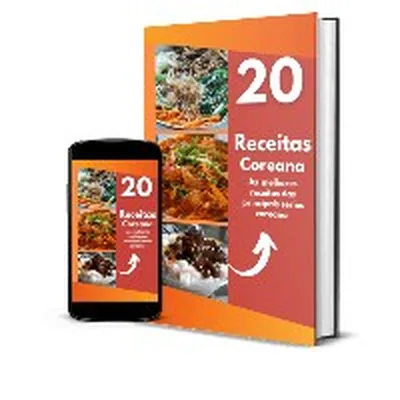 Capa de Receitas Dorama 2.0: 20 Receitas Inspiradas em Séries Coreanas