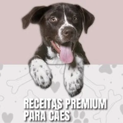 Capa de Receitas Premium para Cães
