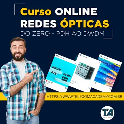 Capa de Redes Ópticas do Zero: do PDH ao DWDM