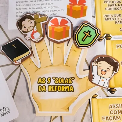 Capa de Reforma Protestante para Crianças