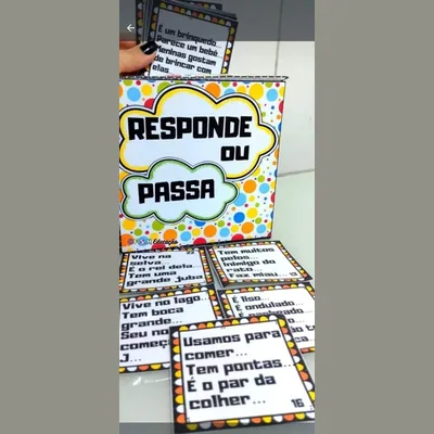 Capa de Responde ou Passa: 34 Charadas