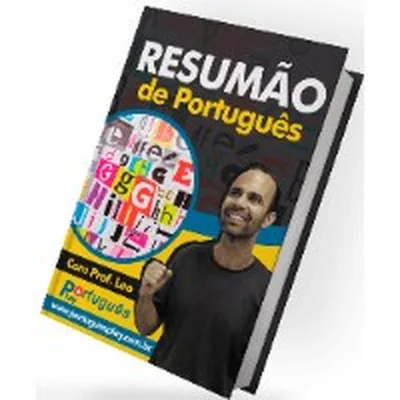 Capa de Resumão da Língua Portuguesa