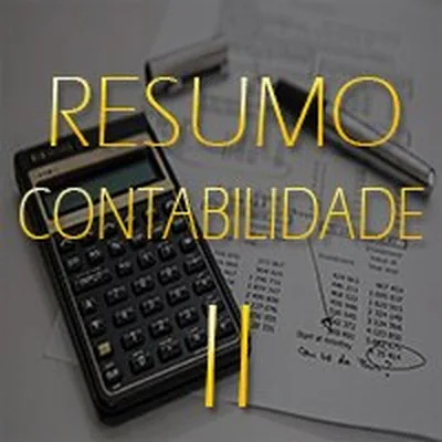Capa de Resumo sobre Contabilidade II