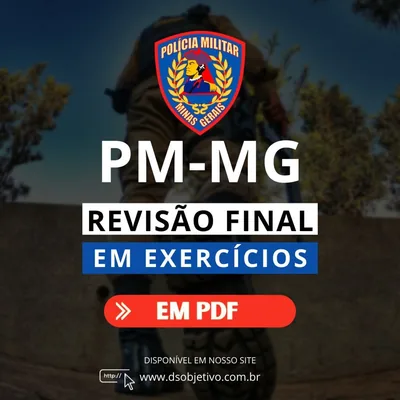 Capa de Reta Final: Polícia Militar de Minas Gerais (PM-MG)