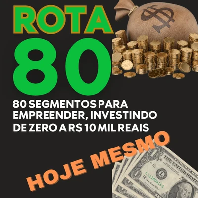 Capa de Rota 80: 80 Segmentos para Empreender