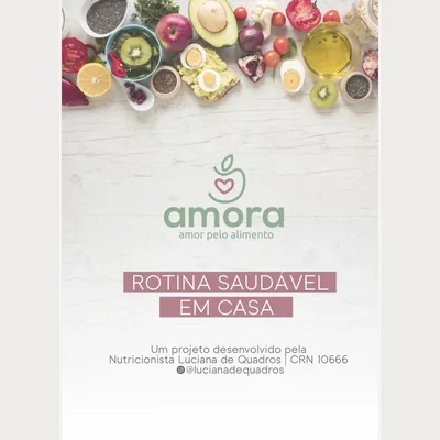 Capa de Rotina Saudável em Casa com a Nutricionista Lu Quadros