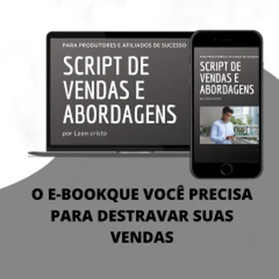 Capa de Script de Vendas e Abordagens para Afiliados