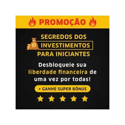 Capa de Segredos dos Investimentos para Iniciantes