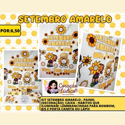 Capa de Setembro Amarelo: Kit Hábitos que Iluminam