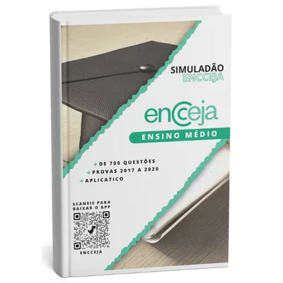 Capa de Simulados do ENCCEJA: Ensino Médio