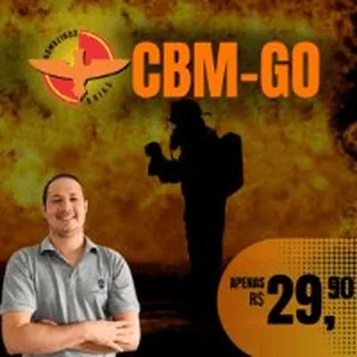 Capa de Programa de Simulados: Legislação Aplicável ao Corpo de Bombeiros Militar de Goiás