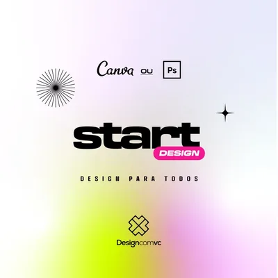 Capa de Start Design: Canva e Photoshop